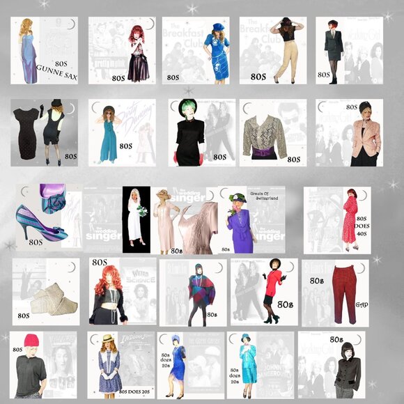 40s Style Red Dress, Sailor Collar Floral Frock with Pockets VFG 80s Vintage - Picture 12 of 14